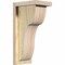 Ekena Millwork Carmel Rough Sawn Corbel w/Backplate, Douglas Fir, 6"W x 8"D x 16"H COR06X08X16CAR01RDF - alternate 1
